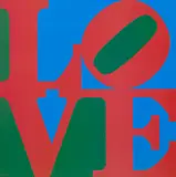 Robert Indiana, Love, screenprinted poster