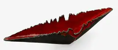 Inverted volcano by Len Castle, moulded earthenware, sold Mar 2015