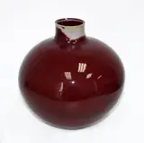 Campbell Hegan, Large ovoid vase, with sang du boeuf type glaze