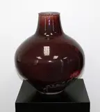 Nicholas Brandon, Floor vase, with copper red glaze