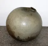Doreen Blumhardt, A large ash glaze floor vase
