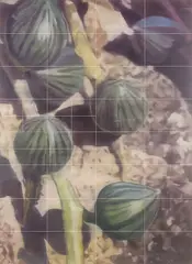 Untitled by James Cousins, acrylic on canvas, offered Feb 2015