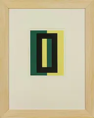 Untitled by Gordon Walters, silkscreen print, edition of 25, sold Feb 2015