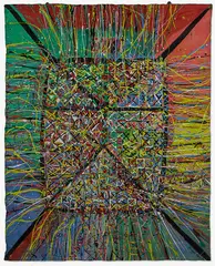 Philippa Blair, Packapoo, oil on unstretched canvas