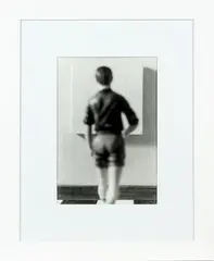 Untitled from Mephitis by Ronnie van Hout, black and white Pegasus print, edition of 20, offered Feb 2015