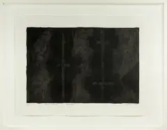 Round Midnight ‘December’ by Ralph Hotere, lithograph, 11/24, offered Feb 2015