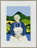 Robin White, Florence and Harbour Cone, silkscreen print, A/P