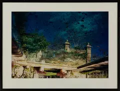 Jean Baudrillard, Untitled (Pool Reflection), colour photograph
