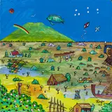 Alan Taylor, Maungawhau, Mt Eden, oil on canvas