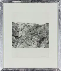 Untitled by Robin White, graphite on paper, offered Feb 2015