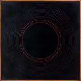 Black Painting by Ralph Hotere, brolite lacquer on board, offered Nov 2014