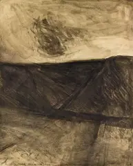 Northland by Colin McCahon, ink and wash on paper, offered Nov 2014