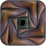 Edward Bullmore, Icon No. 17, acrylic, canvas and wood (1976)