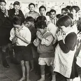 Ans Westra, School Assembly, Parikino School, Parikino Pa, Whanganui River