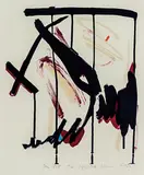 Allen Maddox, The upside down fish, screenprint, AP