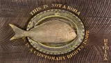 Bob Jahnke, This is not a Koha – This is a Customary Rights Issue, bronze and wood