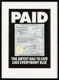 Billy Apple, PAID, screenprint and infringement notice