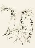 Pierre Bonnard, Daphne and Chloe, lithograph