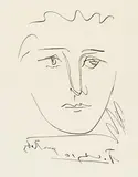 Pablo Picasso, Pour Roby, etching