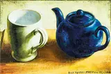 Dick Frizzell, Blue Teapot