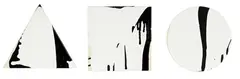 Sengai 4 by Max Gimblett, synthetic polymer paint on canvas, three panels, sold Oct 2014