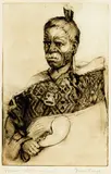 Trevor Lloyd, Rewi, Ake Ake Ake!, etching