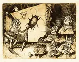 Trevor Lloyd, Untitled, etching