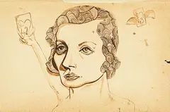 Samantha Mitchell, Untitled, ink on paper