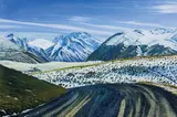 Grant McSherry, Godley Peaks Road, oil on canvas