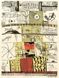 John Pule, Preturbed Visitor, lithograph, 25/34