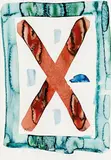 Allen Maddox, To an Isle of Blue Scoria, watercolour