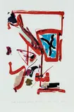 Allen Maddox, The Upside Down Fish II, lithograph, 6/12