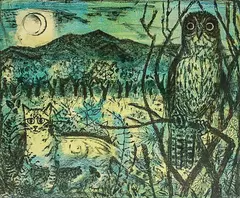 Juliet Peter, Predators, lithograph