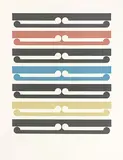 Gordon Walters, Kura, silkscreen print, 115/150
