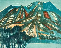 Roy Cowan, Untitled - Landscape, etching