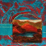 Mila Grigoriev, Red mountain, mixed media