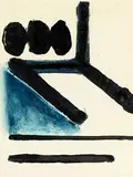 Pat Hanly, K2, monoprint