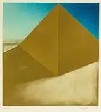 Rodney Fumpston, Egypt Five, etching, 23/40