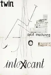 Giovanni Intra, Twin Intoxicants, acrylic on paper, four parts