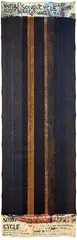 Ralph Hotere, The Wind II, acrylic and dyes on canvas