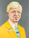 Peter Stichbury, Ron Clearwater, acrylic on canvas