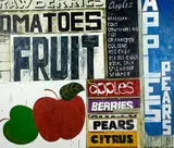 Big Fruit by Dick Frizzell, oil on canvas, offered Aug 2014