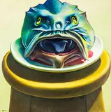 Michael Smither, Hapuka, oil on board