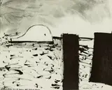 Colin McCahon, Moby Dick is Sighted off Muriwai Beach, lithograph, 78/200
