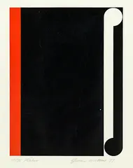Kahu by Gordon Walters, screenprint, 10/75, sold Jun 2014