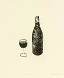 Bill Culbert, Pinot Noir, lithograph, A/P