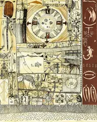 E Fenoga e Koe Naau by John Pule, lithograph, A/P, sold Jun 2014
