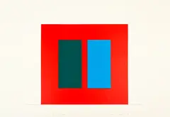 Fu by Max Gimblett, silkscreen print, artist’s proof, sold Jun 2014