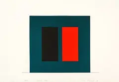 Jade by Max Gimblett, silkscreen print, artist’s proof, sold Jun 2014