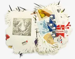 Sylvia Siddell, A day or two in the messy life of Sylvia Siddell, mixed media, artist’s book